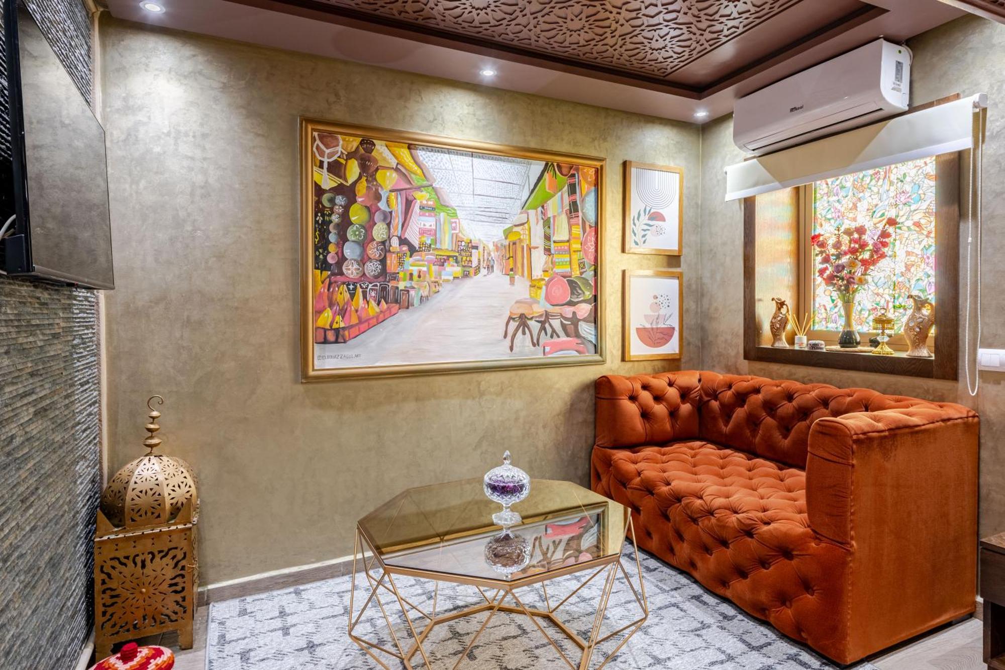 Studio Elegant Au Coeur De La Medina De 라바트 외부 사진